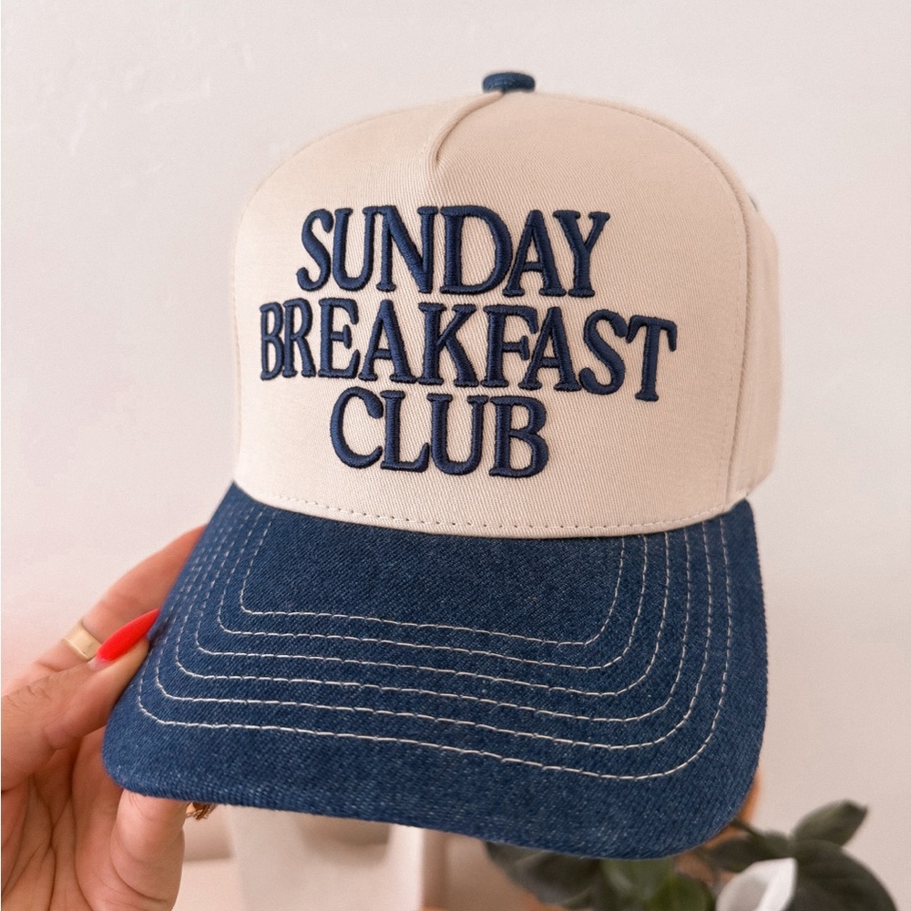 Sunday Breakfast Club Two-Tone Trucker Hat